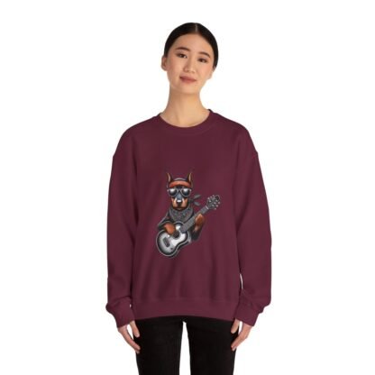 The Dobe´s - Unisex Heavy Blend™ Crewneck Sweatshirt - Rock Puppy - Image 59
