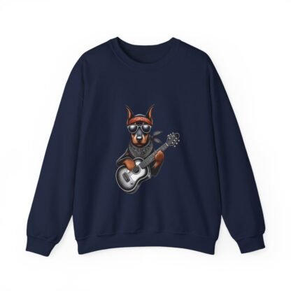 The Dobe´s - Unisex Heavy Blend™ Crewneck Sweatshirt - Rock Puppy - Image 100