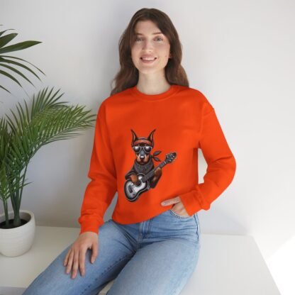 The Dobe´s - Unisex Heavy Blend™ Crewneck Sweatshirt - Rock Puppy - Image 55
