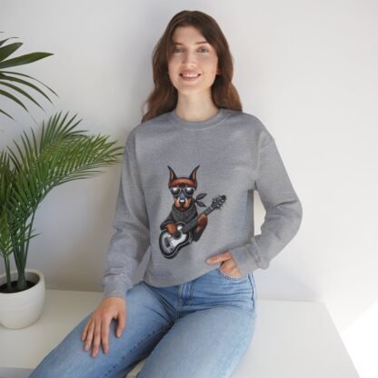 The Dobe´s - Unisex Heavy Blend™ Crewneck Sweatshirt - Rock Puppy - Image 44