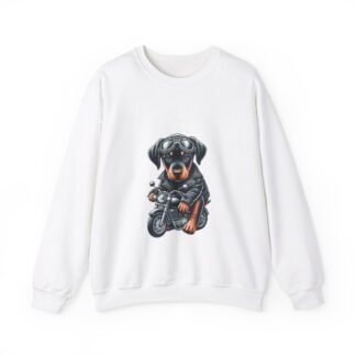 The Dobe´s - Unisex Heavy Blend™ Crewneck Sweatshirt - Biker Puppy