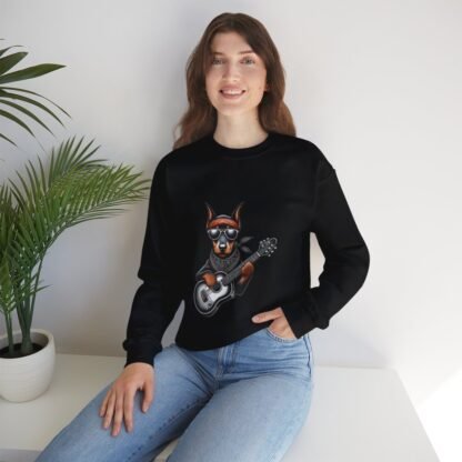 The Dobe´s - Unisex Heavy Blend™ Crewneck Sweatshirt - Rock Puppy - Image 11