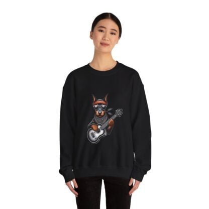 The Dobe´s - Unisex Heavy Blend™ Crewneck Sweatshirt - Rock Puppy - Image 4