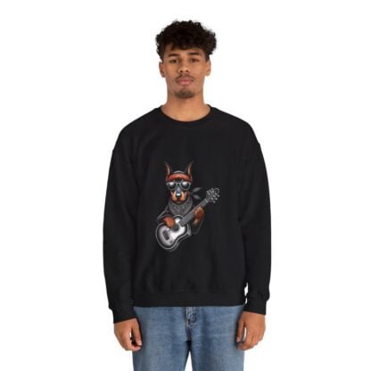The Dobe´s - Unisex Heavy Blend™ Crewneck Sweatshirt - Rock Puppy - Image 5
