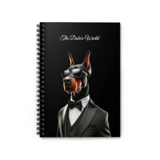 The Dobe´s Spiral Notebook - Ruled Line - Series 1 - black
