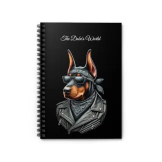 The Dobe´s Spiral Notebook - Ruled Line - Series 13 - black