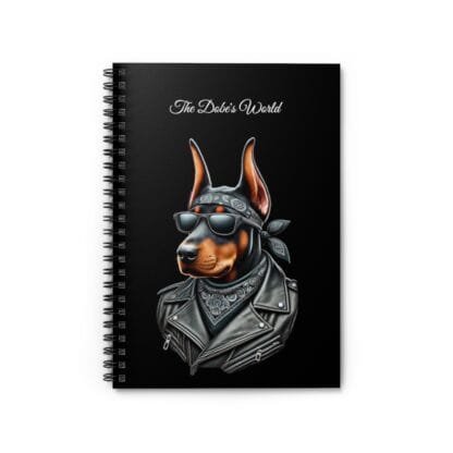 The Dobe´s Spiral Notebook - Ruled Line - Series 13 - black
