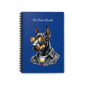 The Dobe´s Spiral Notebook - Ruled Line - Series 6 - blue
