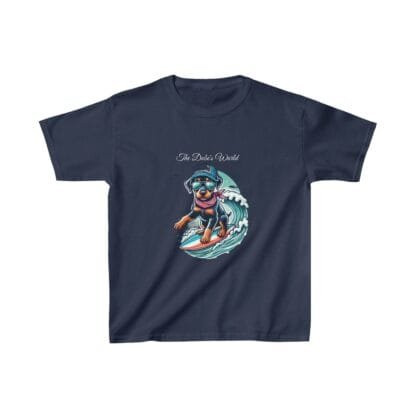 The Dobe´s Kids Heavy Cotton™ Tee - Surfer Puppy - Image 15