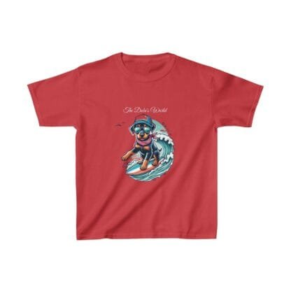 The Dobe´s Kids Heavy Cotton™ Tee - Surfer Puppy - Image 19