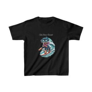 The Dobe´s Kids Heavy Cotton™ Tee - Surfer Puppy