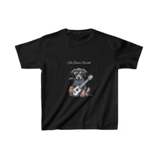The Dobe´s Kids Heavy Cotton™ Tee - Guitar Puppy