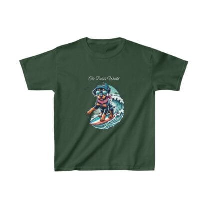 The Dobe´s Kids Heavy Cotton™ Tee - Surfer Puppy - Image 11