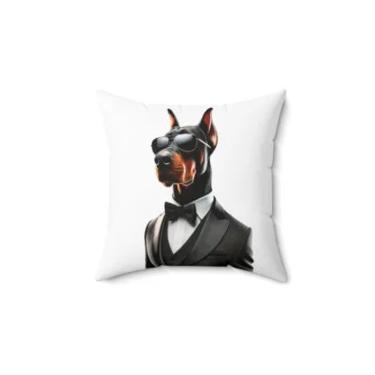 The Dobe´s Spun Polyester Square Pillow - Series 1 - white - Image 5
