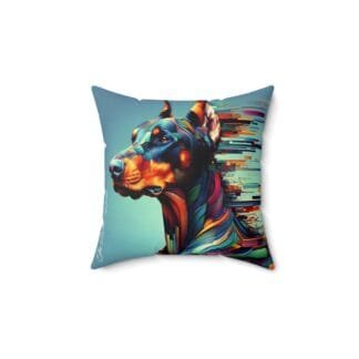 The Dobe´s Spun Polyester Square Pillow - Art 4
