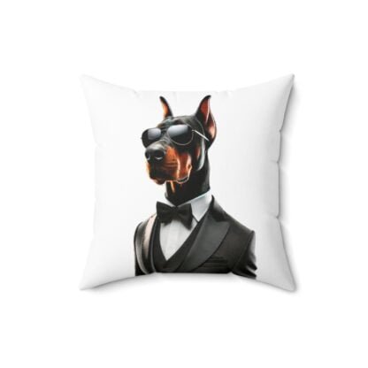 The Dobe´s Spun Polyester Square Pillow - Series 1 - white - Image 8