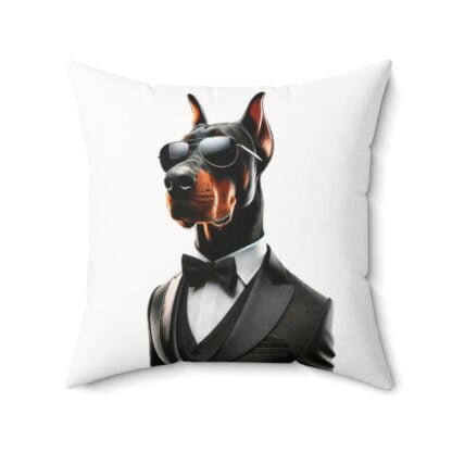 The Dobe´s Spun Polyester Square Pillow - Series 1 - white - Image 2