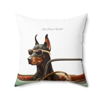 The Dobe´s Spun Polyester Square Pillow