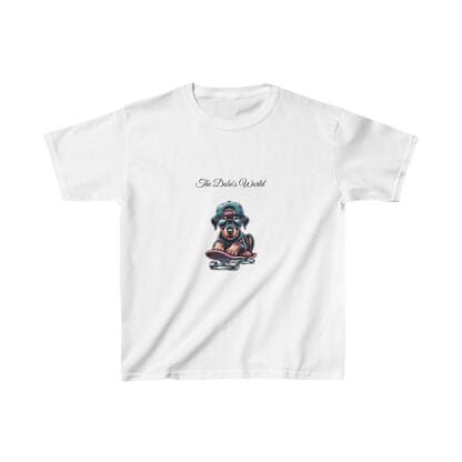 The Dobe´s Kids Heavy Cotton™ Tee - Skater Puppy - Image 3