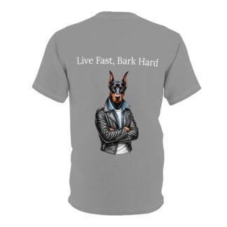 The Dobe's Unisex Cut & Sew Tee (AOP) - Series 6 - light grey