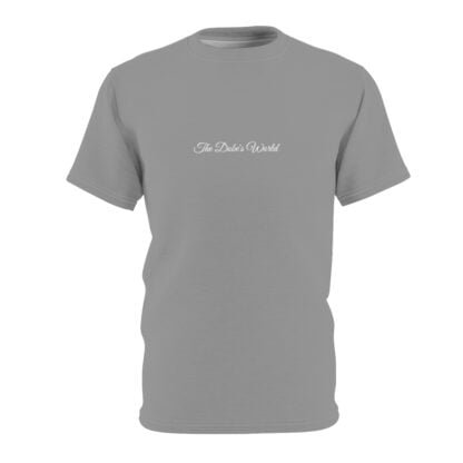 The Dobe's Unisex Cut & Sew Tee (AOP) - Series 6 - light grey - Image 2