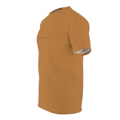 The Dobe's Unisex Cut & Sew Tee (AOP) - Series 3 - light brown - Image 3