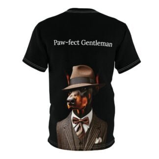 The Dobe's Unisex Cut & Sew Tee (AOP) - Series 3 - black