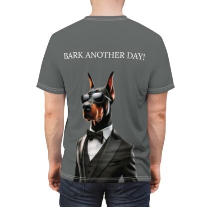 The Dobe's Unisex Cut & Sew Tee (AOP) - Series 1 - Bark Another day - Image 6