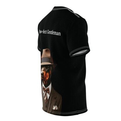 The Dobe's Unisex Cut & Sew Tee (AOP) - Series 3 - black - Image 4