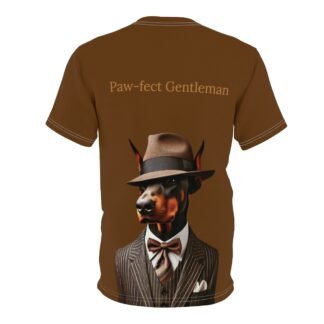 The Dobe's Unisex Cut & Sew Tee (AOP) - Series 3 - brown