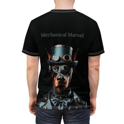 The Dobe's Unisex Cut & Sew Tee (AOP) - Series 9 - black - Image 6