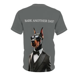 The Dobe's Unisex Cut & Sew Tee (AOP) - Series 1 - Bark Another day