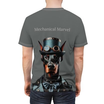 The Dobe's Unisex Cut & Sew Tee (AOP) - Series 9 - dark grey - Image 6