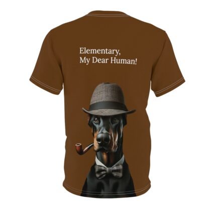 The Dobe's Unisex Cut & Sew Tee (AOP) - Series 4 - brown