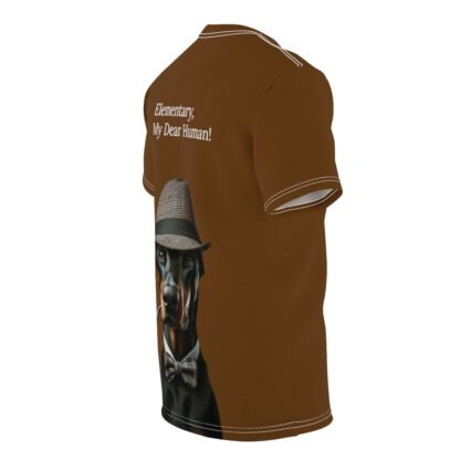 The Dobe's Unisex Cut & Sew Tee (AOP) - Series 4 - brown - Image 4