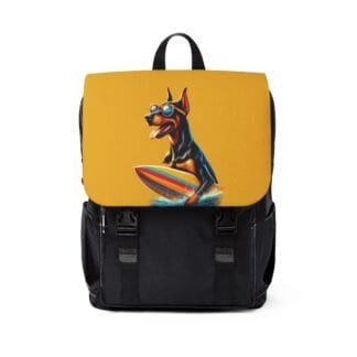 The Dobe´s Casual Shoulder Backpack - Surfer - yellow