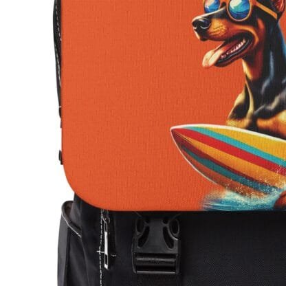The Dobe´s Casual Shoulder Backpack - Surfer - orange - Image 5
