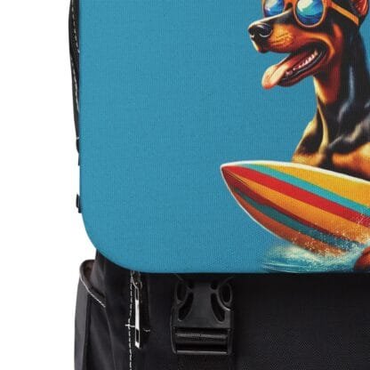 The Dobe´s Casual Shoulder Backpack - Surfer - turquoise - Image 5