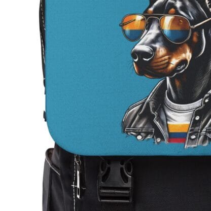 The Dobe´s Casual Shoulder Backpack - Series 6 - turquoise - Image 5