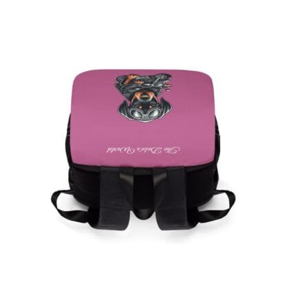 The Dobe´s Casual Shoulder Backpack - Biker Puppy - light pink - Image 4