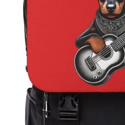 The Dobe´s Casual Shoulder Backpack - Rock Puppy - red - Image 5