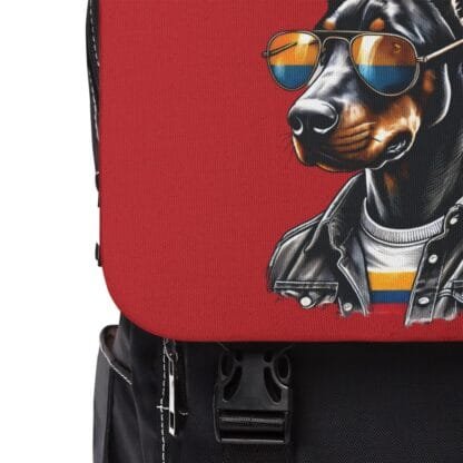 The Dobe´s Casual Shoulder Backpack - Series 6 - red - Image 5
