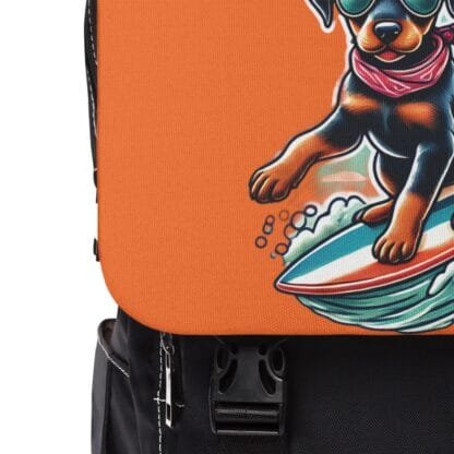 The Dobe´s Casual Shoulder Backpack - Surfer Puppy - Crusta - Image 5
