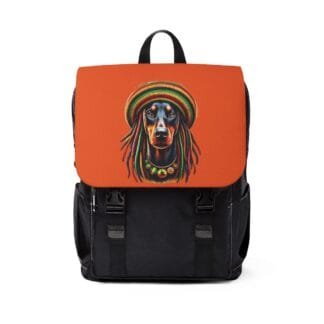 The Dobe´s Casual Shoulder Backpack - Rasta - orange