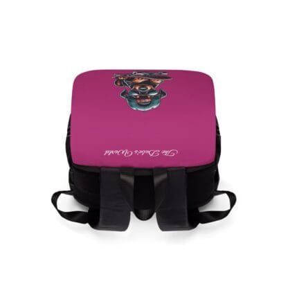 The Dobe´s Casual Shoulder Backpack - Skater Puppy - pink - Image 4