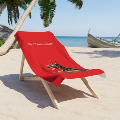 The Dobe´s Beach Towel - Fun - red - Image 4