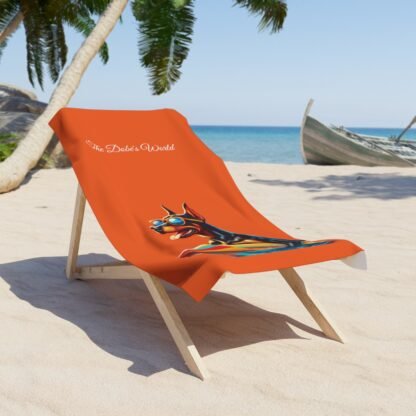 The Dobe´s Beach Towel - Fun - orange - Image 4