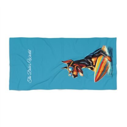 The Dobe´s Beach Towel - Fun - turquoise - Image 3
