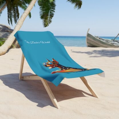 The Dobe´s Beach Towel - Fun - turquoise - Image 4