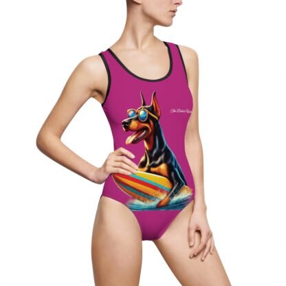 The Dobe´s Women's Classic One-Piece Swimsuit (AOP) - Fun - Image 13